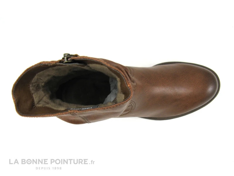 Tamaris 1-25328-27 Cognac - Bottine Avec Chainette Bronze 8 Tamaris 1-25328-27 Cognac - Bottine Avec Chainette Bronze â Image 6