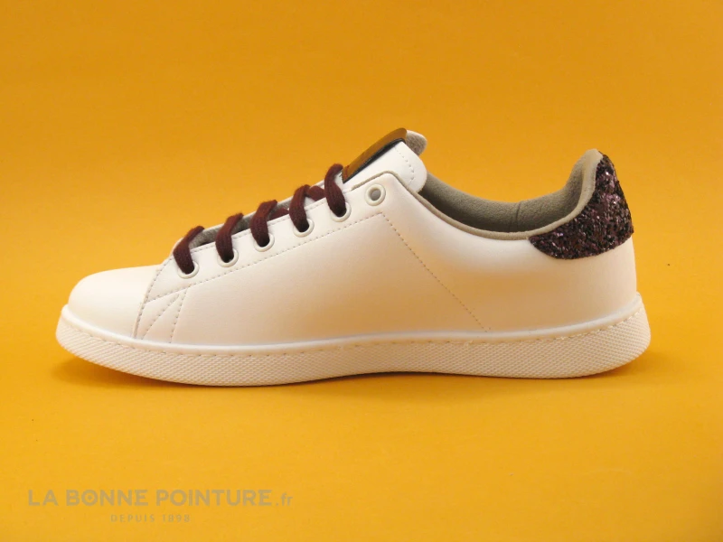 Victoria 125244 Prune Glitter - Basket Blanche 5 Victoria 125244 Prune Glitter - Basket Blanche – Image 3