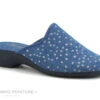 Semelflex COLETTE - Bleu Jeans - Pois Argent - Pantoufle Mule Femme -Chaussure Offre Boutique cd24607c73b9e66c561f35ea11d5d5ef img 3988.jpg 133369