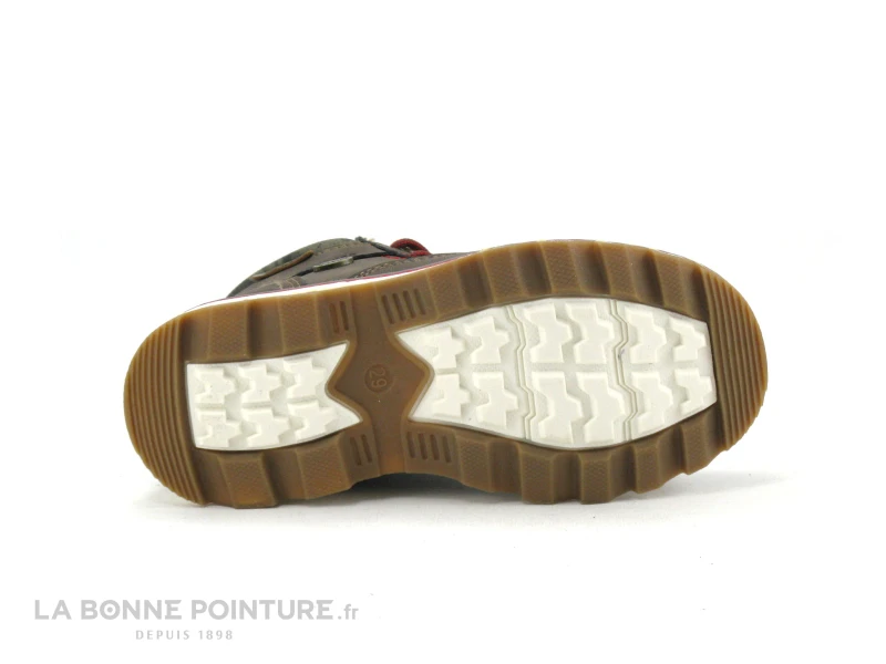 Dockers 49SU702 Marron - Lacet Rouge - Bottillon GARCON 9 Dockers 49SU702 Marron - Lacet Rouge - Bottillon GARCON – Image 7