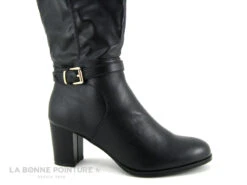 The Divine Factory QL4730 Noir - Botte Femme Talon Haut - Bride Cheville -Chaussure Offre Boutique cd24607c73b9e66c561f35ea11d5d5ef img 4181.jpg 176762