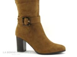 The Divine Factory QL4550 Camel - Botte Marron Talon Haut -Chaussure Offre Boutique cd24607c73b9e66c561f35ea11d5d5ef img 4204.jpg 165001