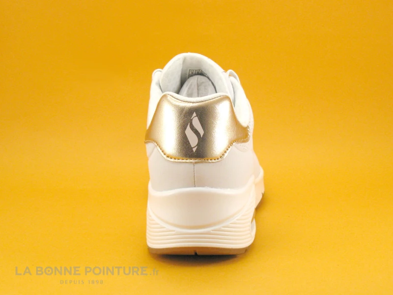 Skechers 177094 Uno Golden Air - White - Basket Basse Blanche - Femme 6 Skechers 177094 Uno Golden Air - White - Basket Basse Blanche - Femme – Image 4