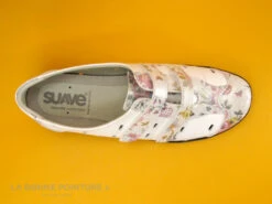 Suave LONDON 8017PT Spring White - Chaussure à Scratches Blanche Et Fleurie -Chaussure Offre Boutique cd24607c73b9e66c561f35ea11d5d5ef img 4232.jpg 176658