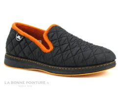 Semelflex SUPER REMY Noir - Orange - Chausson Homme