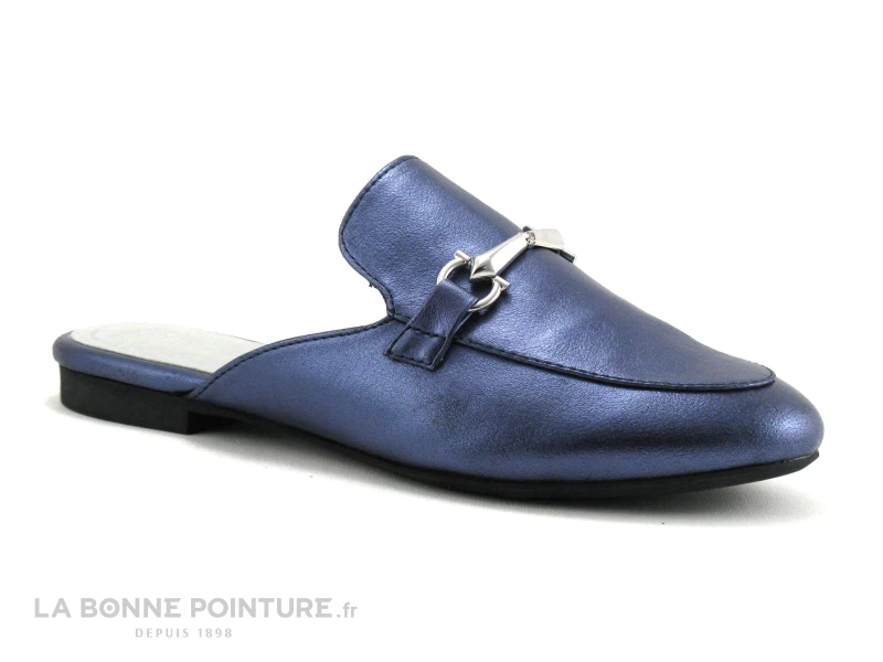 Marco Tozzi 2-27300-22 Navy Metallic - Sabot Mode Femme 3 Marco Tozzi 2-27300-22 Navy Metallic - Sabot Mode Femme