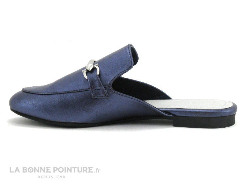 Marco Tozzi 2-27300-22 Navy Metallic - Sabot Mode Femme 5 Marco Tozzi 2-27300-22 Navy Metallic - Sabot Mode Femme â Image 3