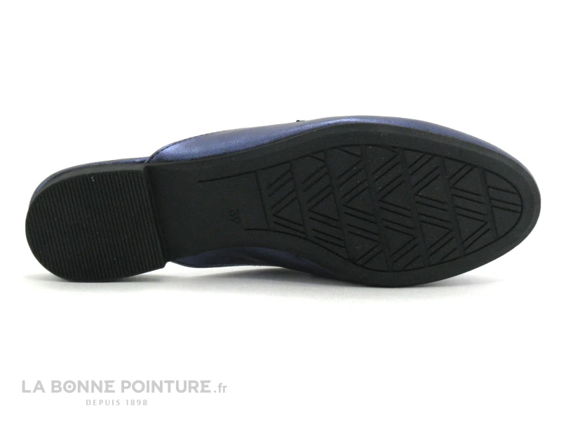 Marco Tozzi 2-27300-22 Navy Metallic - Sabot Mode Femme 9 Marco Tozzi 2-27300-22 Navy Metallic - Sabot Mode Femme â Image 7