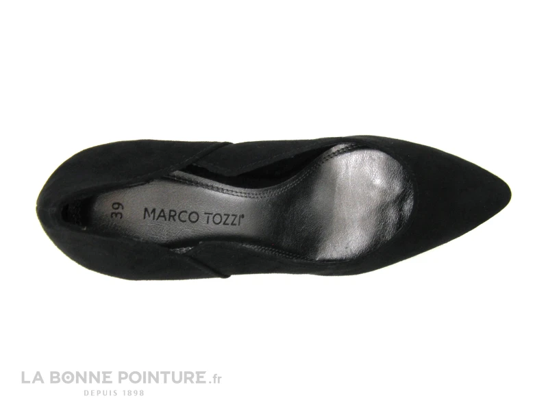 Marco Tozzi 2-22437-25 Black - Escarpin Pointu Noir - Talon Aiguille 8 Marco Tozzi 2-22437-25 Black - Escarpin Pointu Noir - Talon Aiguille â Image 6