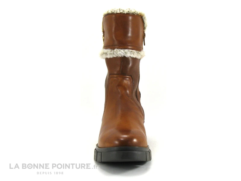 Bagatt FIONA D31-A9650-4100 Cognac - Bottine Femme Cuir Marron 4 Bagatt FIONA D31-A9650-4100 Cognac - Bottine Femme Cuir Marron â Image 2