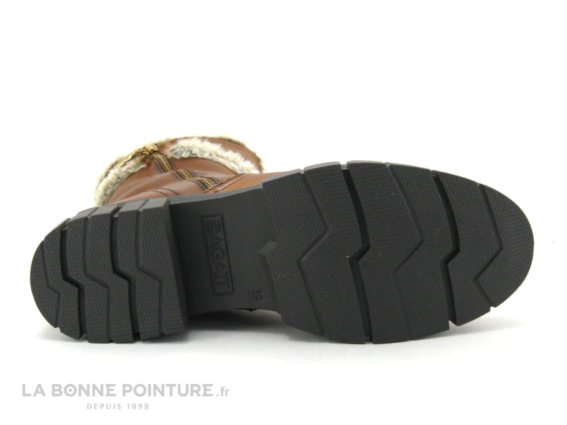 Bagatt FIONA D31-A9650-4100 Cognac - Bottine Femme Cuir Marron 9 Bagatt FIONA D31-A9650-4100 Cognac - Bottine Femme Cuir Marron â Image 7