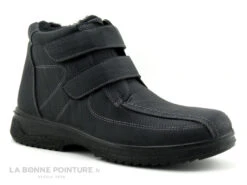 Ektic GRIGNANTI Noir - Bottillon Homme Fourre Avec Scratches