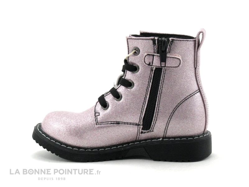 Dockers 47DG701 Rose Verni - Bottine Fille 5 Dockers 47DG701 Rose Verni - Bottine Fille â Image 3