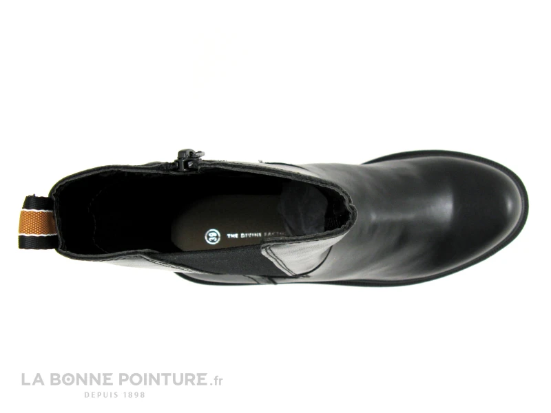 The Divine Factory QL4717 Noir - Bottine Noire - Ruban Camel 8 The Divine Factory QL4717 Noir - Bottine Noire - Ruban Camel â Image 6