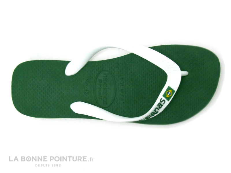 Havaianas BRASIL LOGO Vert Amazonia - Tong Homme 3 Havaianas BRASIL LOGO Vert Amazonia - Tong Homme â Image 2