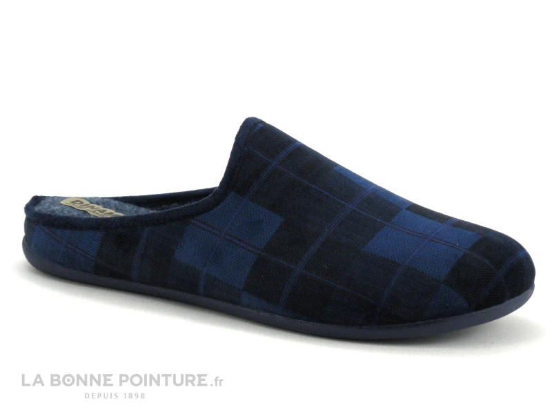 Koyuk Dinamic 215851 Marine - Carreaux - Pantoufle Mule Homme 3 Koyuk Dinamic 215851 Marine - Carreaux - Pantoufle Mule Homme