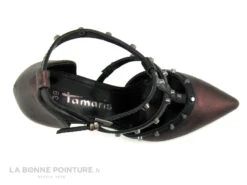 Tamaris 1-24409-21 912 - Bordeaux Metal - Escarpin Talon Haut -Chaussure Offre Boutique cd24607c73b9e66c561f35ea11d5d5ef img 5093.jpg 123296