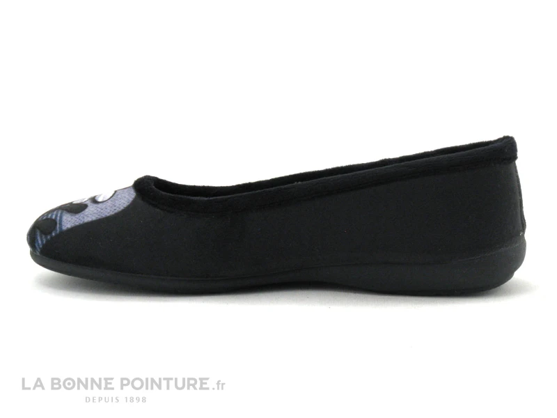Dinamic 748-207 Noir - Pantoufle Femme Fleur 4 Dinamic 748-207 Noir - Pantoufle Femme Fleur – Image 2