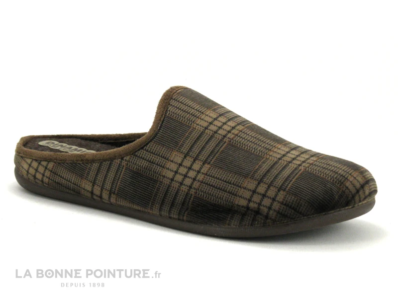 Koyuk Dinamic 215857 Marron Carreaux - Pantoufle Mule Homme 3 Koyuk Dinamic 215857 Marron Carreaux - Pantoufle Mule Homme