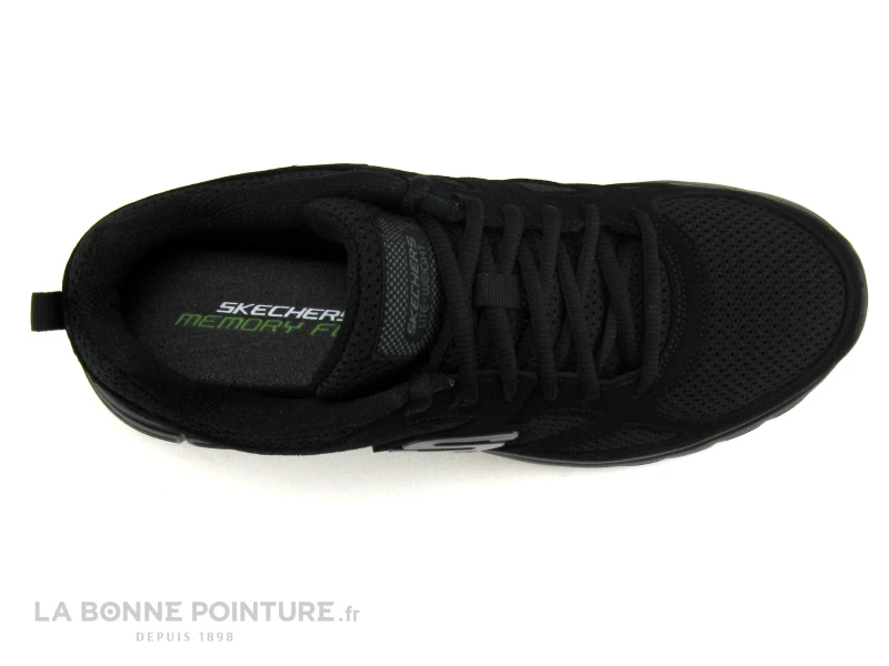 Skechers BURNS AGOURA - 52635 Noir - Basket Homme 8 Skechers BURNS AGOURA - 52635 Noir - Basket Homme – Image 6
