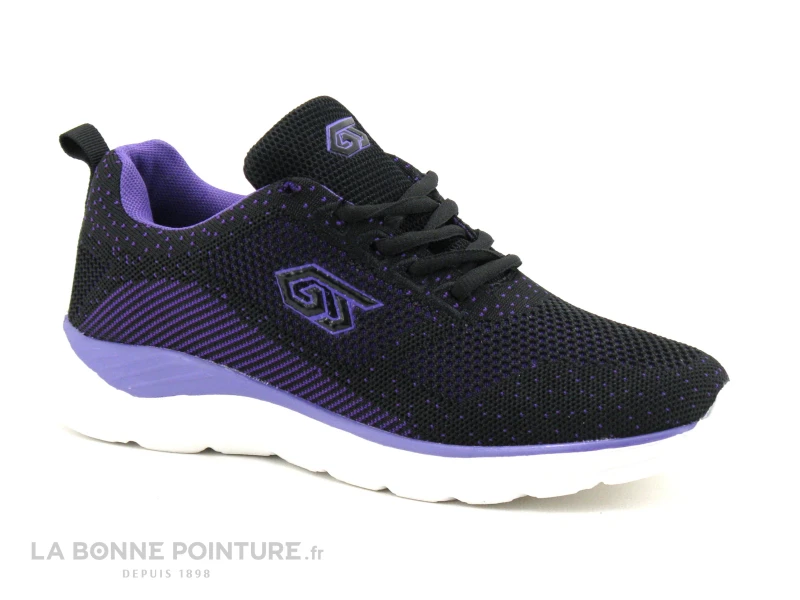 DT New York B387763 - Noir - Violet - Basket Maille Femme 7 DT New York B387763 - Noir - Violet - Basket Maille Femme – Image 5