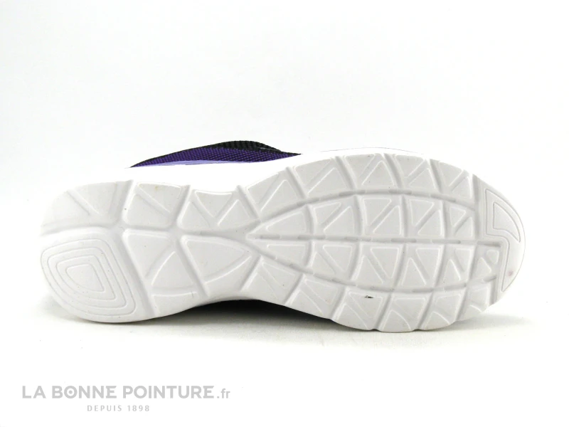 DT New York B387763 - Noir - Violet - Basket Maille Femme 6 DT New York B387763 - Noir - Violet - Basket Maille Femme – Image 4