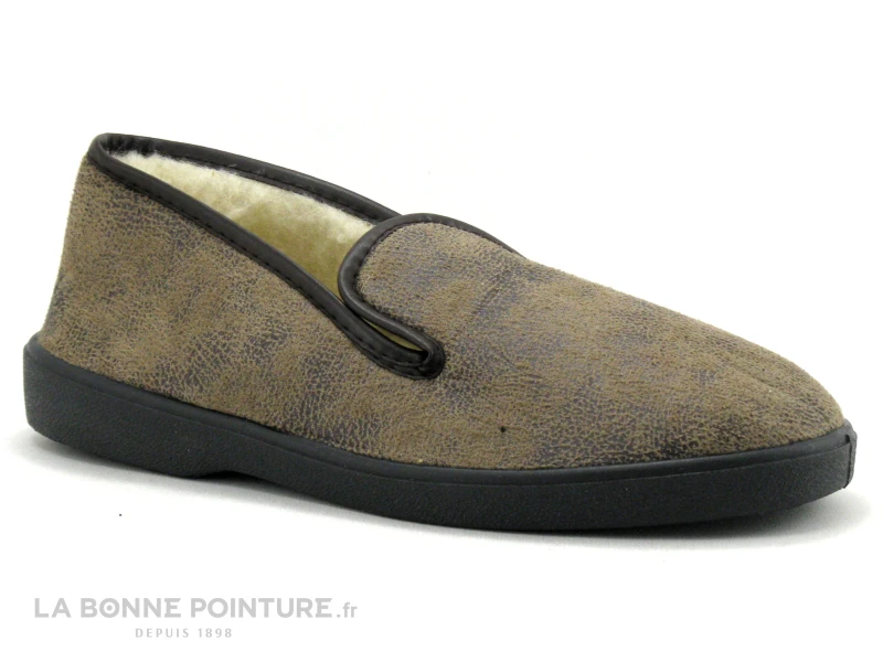 Lollans 001H01 SERPIE - Charentaise Marron Homme Fourree 3 Lollans 001H01 SERPIE - Charentaise Marron Homme Fourree