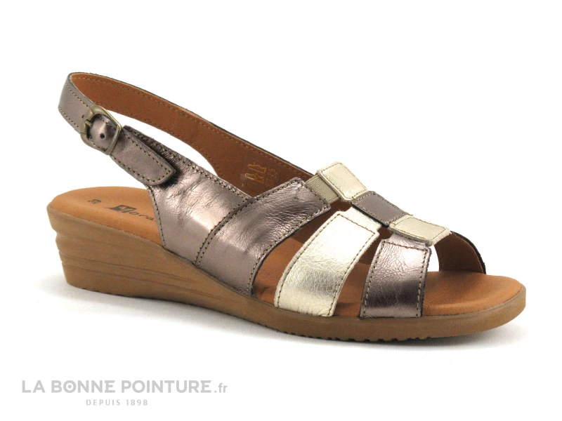 Morans FELICY Bronze Metallise - Sandale Classique 7 Morans FELICY Bronze Metallise - Sandale Classique – Image 5