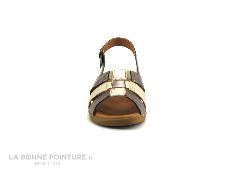 Morans FELICY Bronze Metallise - Sandale Classique 4 Morans FELICY Bronze Metallise - Sandale Classique – Image 2