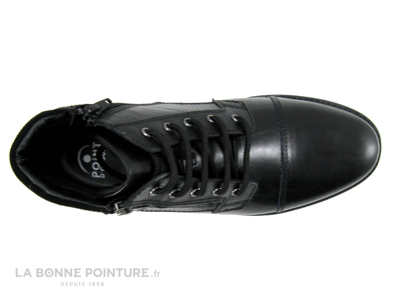 Point D Orgues FORY Noir - Boots Homme - 2 Fermetures Eclair 8 Point D Orgues FORY Noir - Boots Homme - 2 Fermetures Eclair â Image 6