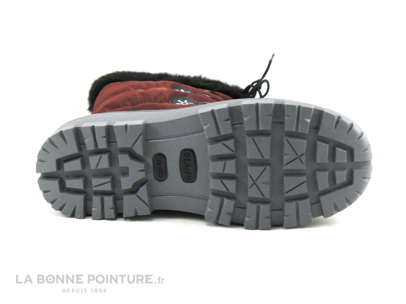 Olang PATTY Bordeaux - Botte Neige Femme 9 Olang PATTY Bordeaux - Botte Neige Femme â Image 7