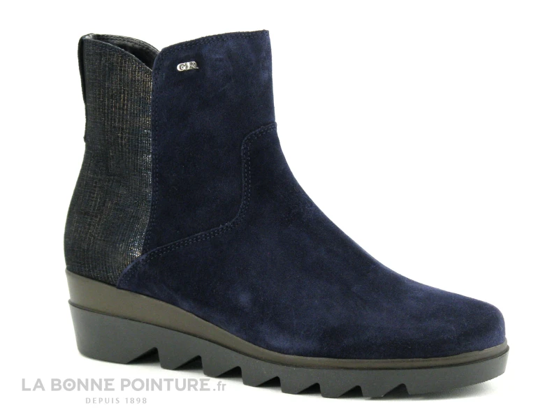 Geo Reino ALTACO Vel Marine - Bottine Femme Semelle Crantee 3 Geo Reino ALTACO Vel Marine - Bottine Femme Semelle Crantee