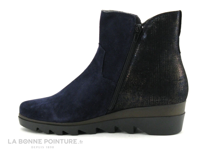 Geo Reino ALTACO Vel Marine - Bottine Femme Semelle Crantee 5 Geo Reino ALTACO Vel Marine - Bottine Femme Semelle Crantee â Image 3