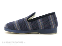 Ouf SOUFFLE Marine Carreaux - Charentaise Homme Fourree -Chaussure Offre Boutique cd24607c73b9e66c561f35ea11d5d5ef img 5843.jpg 154588