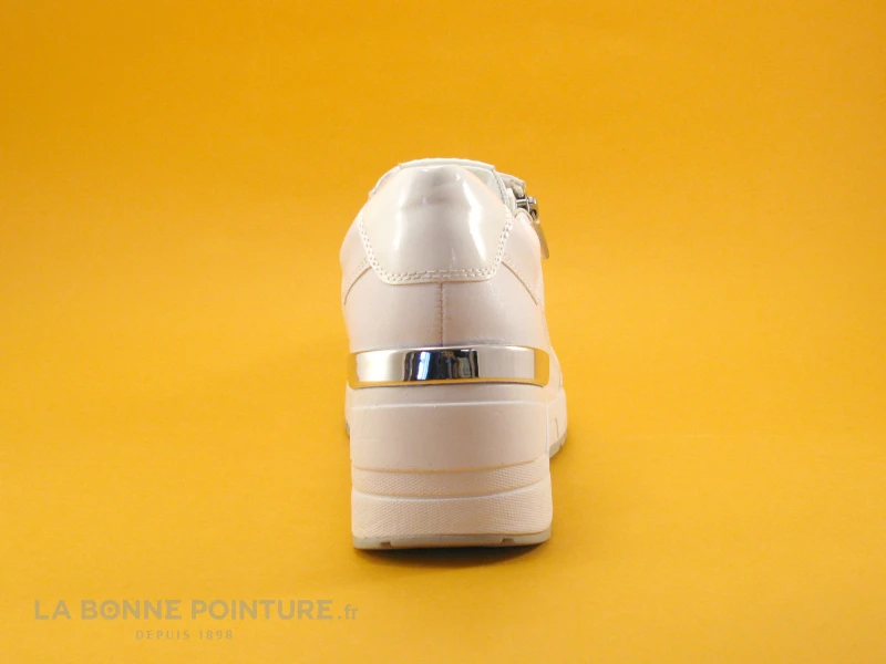 Marco Tozzi 2-23743-28 White - Basket Blanche Talon Haut Compense 6 Marco Tozzi 2-23743-28 White - Basket Blanche Talon Haut Compense – Image 4