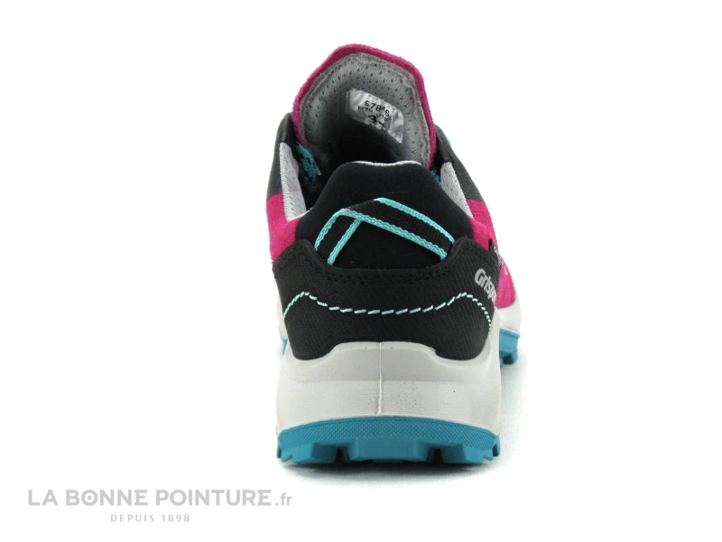 Grisport 14701V19G - Fuchsia - Noir - Turquoise - Basket Rando Femme 6 Grisport 14701V19G - Fuchsia - Noir - Turquoise - Basket Rando Femme â Image 4