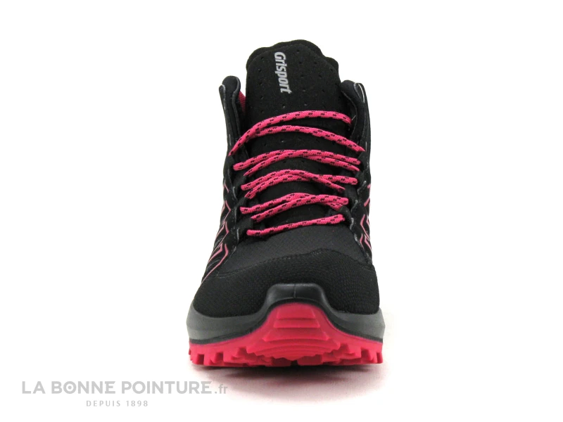 Grisport 14727R5G Noir - Rose - Basket Montante Randonnee Femme 4 Grisport 14727R5G Noir - Rose - Basket Montante Randonnee Femme â Image 2