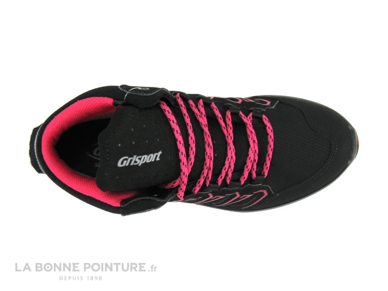 Grisport 14727R5G Noir - Rose - Basket Montante Randonnee Femme 8 Grisport 14727R5G Noir - Rose - Basket Montante Randonnee Femme â Image 6