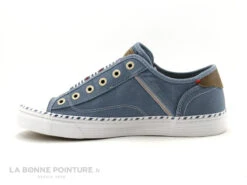Mustang 1376-402-807 Bleu Ciel - Basket Sans Lacet Femme En Toile -Chaussure Offre Boutique cd24607c73b9e66c561f35ea11d5d5ef img 6090.jpg 178969