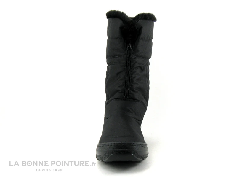 Antarctica 851 Noir - Botte Neige Femme Avec Zip Devant 4 Antarctica 851 Noir - Botte Neige Femme Avec Zip Devant – Image 2