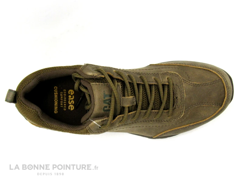 CATerpillar CAT ARISE Brun Feve - 587700-60B - P721358 - Basket Homme Cuir Marron 8 CATerpillar CAT ARISE Brun Feve - 587700-60B - P721358 - Basket Homme Cuir Marron â Image 6