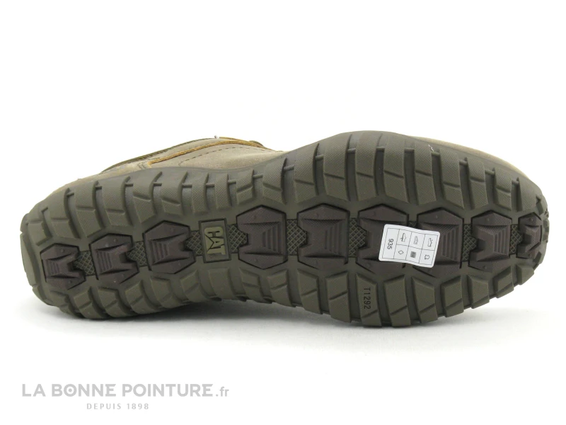 CATerpillar CAT ARISE Brun Feve - 587700-60B - P721358 - Basket Homme Cuir Marron 9 CATerpillar CAT ARISE Brun Feve - 587700-60B - P721358 - Basket Homme Cuir Marron â Image 7