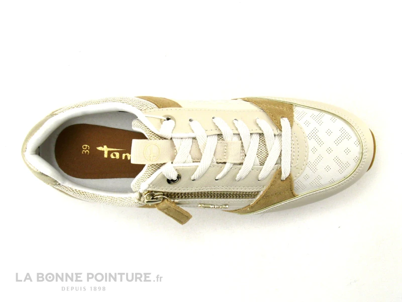 Tamaris 1-23726-20 Ivory Nut Comb - Sneakers Mode Femme 8 Tamaris 1-23726-20 Ivory Nut Comb - Sneakers Mode Femme â Image 6