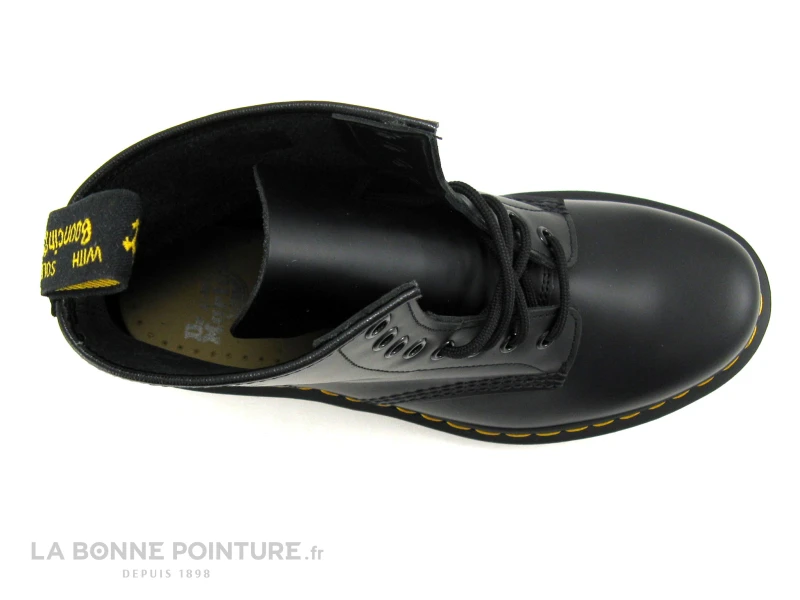 Dr. Martens DR Martens 1460 11822006 Black Smooth - Boots 8 Dr. Martens DR Martens 1460 11822006 Black Smooth - Boots – Image 6