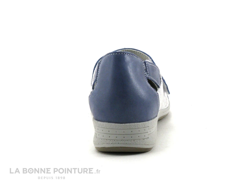 Suave DALLAS 7538PT Cobalt Lily - Chaussure Aere Femme Bleu Blanc 6 Suave DALLAS 7538PT Cobalt Lily - Chaussure Aere Femme Bleu Blanc – Image 4