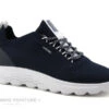 Geox SPHERICA - D15NUA - Navy - Basket Ville Femme Bleu Marine