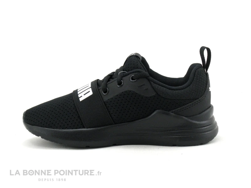 Puma WIRED RUN PS - Basket Noire Enfant 5 Puma WIRED RUN PS - Basket Noire Enfant – Image 3
