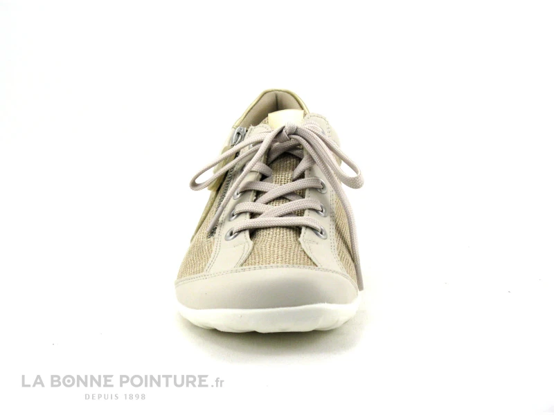 Remonte R3415-60 - Beige Et Or - Chaussure Basse Femme 4 Remonte R3415-60 - Beige Et Or - Chaussure Basse Femme – Image 2