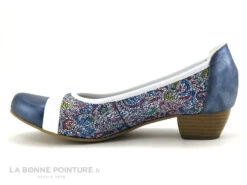 Inea RIO - Escarpin Bleu Marine Et Multicolore - Petit Talon -Chaussure Offre Boutique cd24607c73b9e66c561f35ea11d5d5ef img 6563.jpg 179457