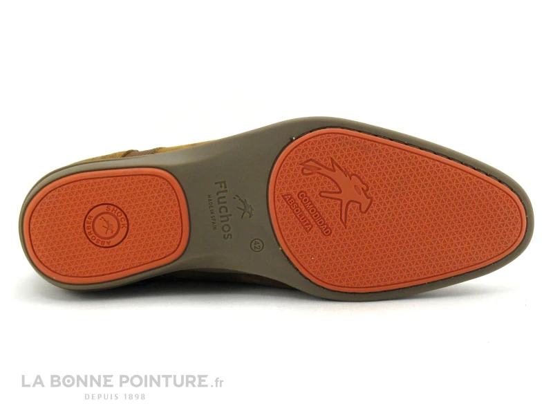 Fluchos F1451 Fabio Afelpado Antilope - Chaussure Derbi Homme 9 Fluchos F1451 Fabio Afelpado Antilope - Chaussure Derbi Homme – Image 7